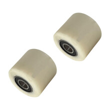 2Pcs Load Roller Wheel Truck Load Wheel Forklift Casters CNC Guiding Wheel Spare Part Pallet Truck Roller Pallet Truck Wheels