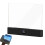 Lampe de lecture LED rechargeable avec 3 températures de couleur et 1