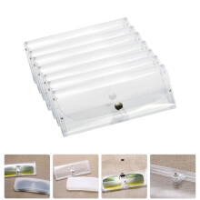 7 Pack Hard Shell Eyeglass Case, Sunglasses Case, Portable Travel Eyeglass Case
