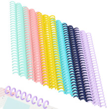 36Pièces Anneaux Plastique Souple Coloré Pour Travail
