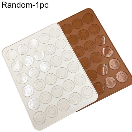 Silicone Baking Mat 30 Round Cavity Macaron Biscuits DIY Mold Kitchen Tools