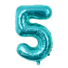 (Number 5) Sprunki Foil Cartoon Balloons Colorful Wedding Festival Birthday Decoration