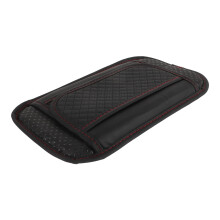Tapete respirável para apoio de braço do carro, almofada para console central.