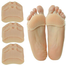 Myke gel-metatarsalputer, 6-pakning, unisex