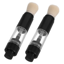 4Pièces Pinceaux Nylon Voyage Poudre Pressée Portable