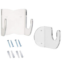 5Ensembles Support Mural Guitare Transparent Pour Stockage