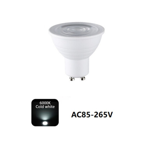 10PCS Ceiling Spotlight Set 7W GU10 Base  Saving Downlight LED Light Indoor Lighting 6000K White Light 2