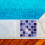 Worgeous 36 Pcs Wall Tile Pool Accessories and Backsplash Decoration Blue 2