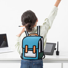 FAMTKT Backpack for School, Colorful Backpack Elementary Schools In the Beginning of the School Season Large Capacity Backpack for Primary Schools