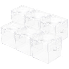 12Pièces Boîtes Loupe Transparentes Ps Pour Enfants Observation Nature