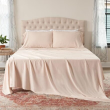 Mikrofaser-Bettwäscheset für Kingsize-Betten, 4-teilig