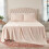 Ashford Home Essentials queen sheet set sand dollar taupe 4 1
