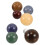 5Sets Assorted Color Stone Planet Model Solar System Toy for Education 1