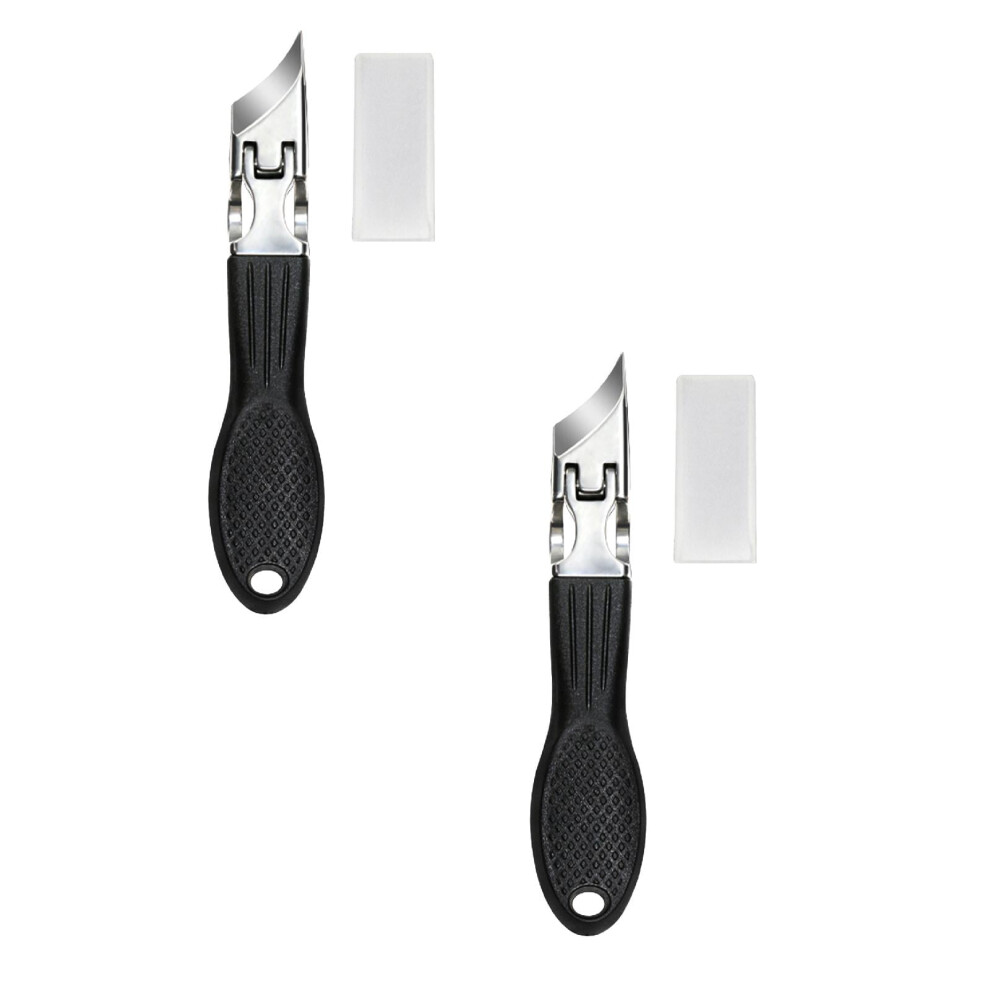 Stainless Steel Slanted Toenail Clippers for Thick Nails