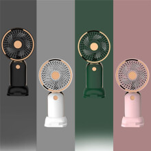 Ventilatore Portatile USB, Piccolo Ventilatore Personale, per Trucco e Ciglia, per Escursioni, Viaggi, Casa, Ufficio, D