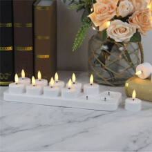 LED Flameless Candle Light Battery Operated LED Candles Lights Halloween Christmas Party Decor Candle Light 6PCS