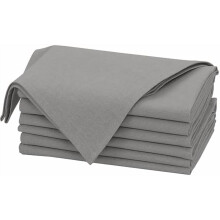 Linen Napkins Set of 6, 18x18", Cotton-Linen Blend, Washable & Reusable – for Wedding, Parties, Christmas, Thanksgiving, Everyday Use – Wild Dove