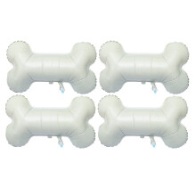Globos de papel de aluminio con forma de hueso (10 unidades)