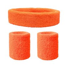 Set of 1 Headband and 2 Wristbands for Sports