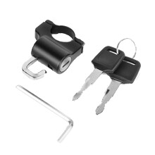 Motorcycle Bicycle Car Helmet Lock Anti-Theft Helmet Lock Two Types Optional