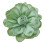 Stoffblumen-Accessoire in Rosenform, 10 cm, hellgrün 3