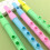 12 buc flaut muzical din plastic, culori asortate 6