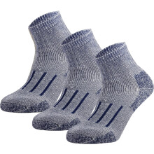 Merino Wool Ankle Hiking Socks Thermal Cushioned Quarter