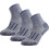 Merino Wool Ankle Hiking Socks Thermal Cushioned Quarter 1