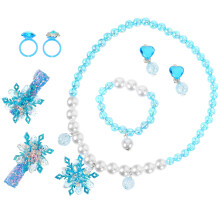 5Ensembles Bijoux Fille Colliers Bracelets Plastique Résine Variés