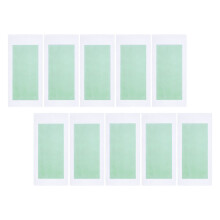 20Pièces Papiers Dépilatoires Corps Cire Vert Usage Personnel