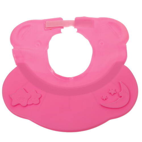 2Pièces Bonnet De Bain Silicone Rose Protection Lavage