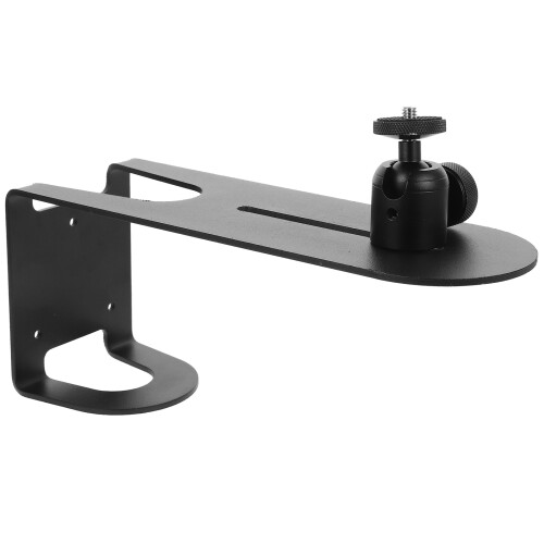 3Pièces Support Mural Stable En Acier Pour Projecteur Noir Ajustable