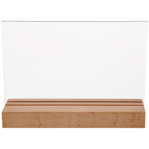 2Pièces Présentoir Transparent Pour Carte Décorative