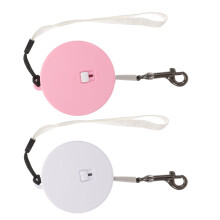 8Pièces Laisse Rétractable Portable Petits Animaux Nylon