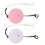 8Pièces Laisse Rétractable Portable Petits Animaux Nylon 1