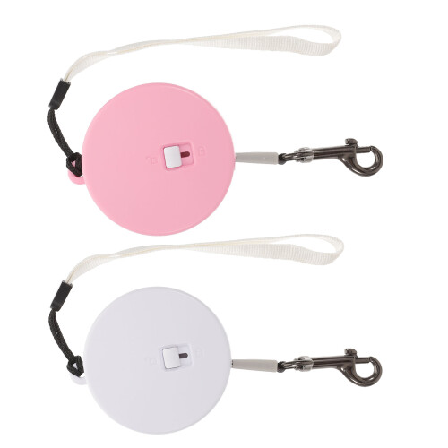 8Pièces Laisse Rétractable Portable Petits Animaux Nylon