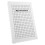 2Pièces Planche À Nœuds Macramé Blanche En Mousse Avec Grille Claire 1