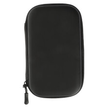 5Pièces Étui Mic PU Cuir Noir Organisateur Câbles Voyage