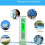Digital PH Meter PH Tester Pen Tester 0.01 PH High Accuracy Water Quality Tester with ATC PH Test Strips Function 4