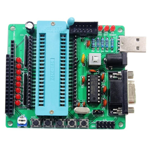 DIY Practice Welding Kit Serial Port Download Development Board Kit Single Chip Microcomputer DIY Kit 1