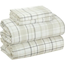 100% bomuld dobbeltbørstet flannellagensæt queen size