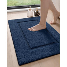 Tappeto da bagno 36x24 pollici in microfibra antiscivolo