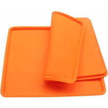 Lot de 2 tapis de cuisson pour roulé suisse, ustensiles de pâtisserie, tapis de cuisson antiadhésif en silicone, moule en silicone