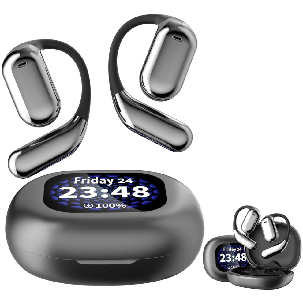 Erazer Open Ear Earbuds Xp2, Bluetooth 5.4 Pro, Waterproof, Led Display Â Compatible With Erazer 9557311848131