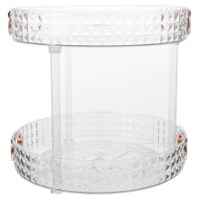 Étagère à épices rotative à double couche pour cuisine