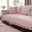 Sofabezug aus Baumwoll-Polyester mit Blumenmuster 1