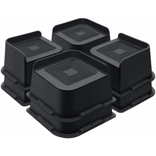 Hochleistungs-Bettfüße (7,6 cm) – 8er-Pack