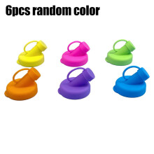 Bouchons distributeurs en silicone pour bouteilles de lait, bouteilles de lait en verre de 4,8 cm (1,89 pouce) réutilisables T U3V4