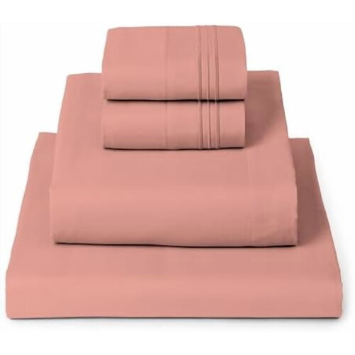 Microfiber Bed Sheet Set Queen – Ultra-Soft, Cooling &