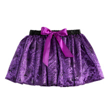 Meisjesrokjes Halloween cartoon spinnenweb print tule ballet tutu rokje peuter casual verjaardag bruiloft weekend rokje, paars, 2-4 jaar